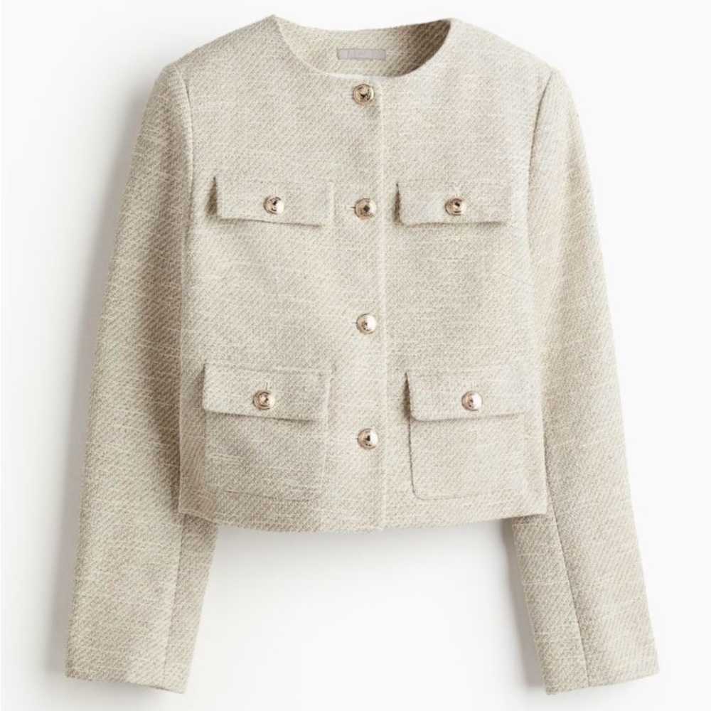 SHORT JACKET, Light beige, size XL